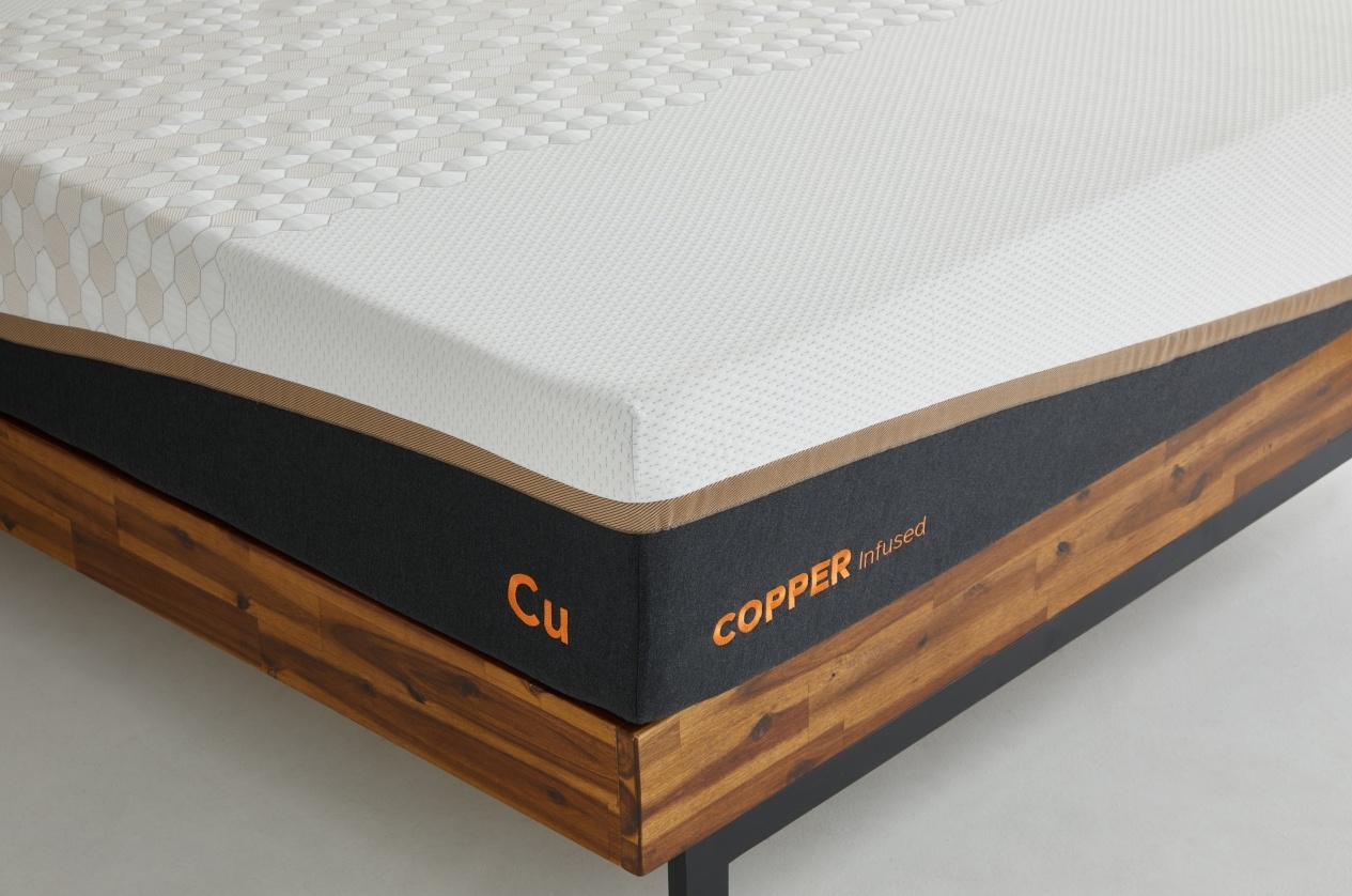 copper filled foam mattress